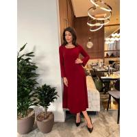 Vestido de punto elegante para mujer con cuello cuadrado, estilo, elegante y curvilíneo, perfecto para la fiesta de bailarina - details 13
