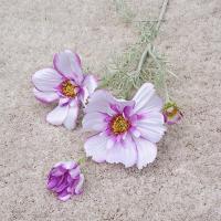 Rama de flor de Cosmos Artificial de lujo, simulación realista de plástico, crisantemo, flor falsa elegante hecha a mano - details 11