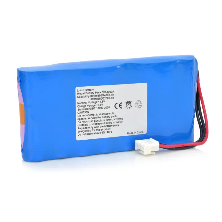 Batería ECG para COMEN CM-1200A,CM1200,CM1200A, ICR18650,JHT-99D-00,022-000041, 00 - 1