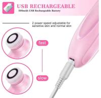 Cepillo de limpieza Facial, depurador Facial, dispositivo limpiador giratorio exfoliante eléctrico, masaje de limpieza profunda impermeable, elimina puntos negros - details 6