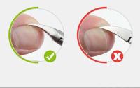 Tijeras Profesionales de Acero Inoxidable para Uñas Engrosadas Cortadores de Cutículas - details 3