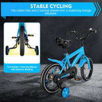 Bicicleta Clásica para Niños Cncest Marco de Acero de Alta Carbono Rueda de Entrenamiento - details 4
