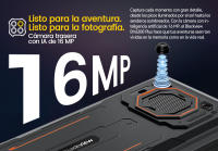 Blackview BV6200 Plus Teléfono Robusto con Batería de 11000mAh, Pantalla HD+ de 6.56'', Procesador Octa Core T606, Cámara AI de 16MP+2MP, Android 14 Certificado CE - details 56