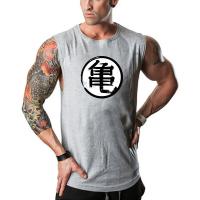 Camiseta de Algodón para Fitness Muscleguys Estampado de Tortuga Anime - details 6