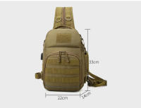 Bolso de pecho multifunción para hombre, bandolera grande para deportes al aire libre, Camping, senderismo, pesca, mochila de hombro - details 0