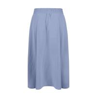 Falda elástica plisada estampada de cintura alta a rodilla para mujer, moda, fiesta, verano, 2024 - details 37