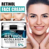 Crema de colágeno Retinol con ácido hialurónico Crema facial de retinol y colágeno Crema de ácido hialurónico con retinol y colágeno antienvejecimiento - details 2