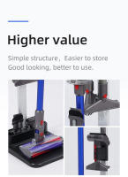 Soporte de vacío independiente S1 para Dyson V7, V8, SV10, V11, SV12, V15, 1 unidad - details 4