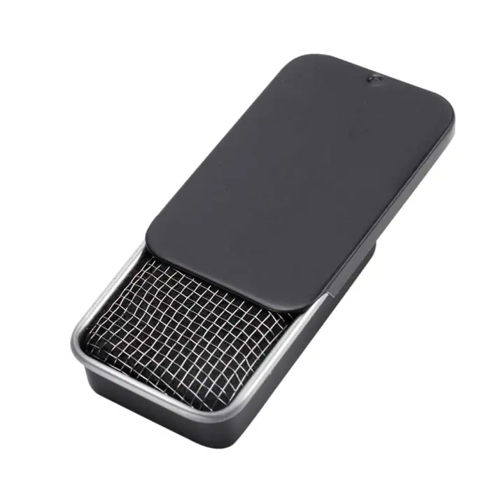Estufa de Cocina Ligera de Acero Inoxidable para Acampar Mini Cocina de Alcohol con Palanca - 1