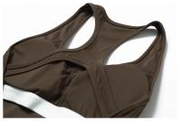 Traje de gimnasio de Yoga para mujer, mono de entrenamiento, ropa deportiva para correr, ciclismo, conjunto de gimnasio - details 35