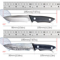 Cuchillo De Cocina Chef Forjado a Mano Acero Inoxidable Cebolla Y Carne Herramienta De Cocina Profesional Con Mango Cómodo - details 1