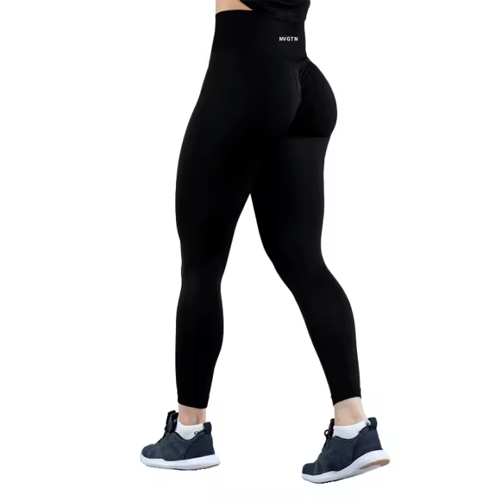 NVGTN-mallas dinámicas profesionales para mujer, pantalones sin costuras, suaves, para Fitness, Yoga, gimnasio, correr, bicicleta, 2,0 - 1