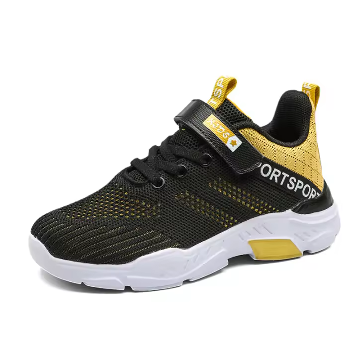 Zapatos de moda para niños, zapatos deportivos escolares para niños, zapatos de tenis transpirables para exteriores, zapatillas cómodas para niños, zapatos antideslizantes para correr - 1