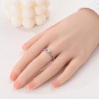 Preciosa incrustación de arcoíris de Plata de Ley 925 para mujer, empalme de piedras preciosas, anillos de joyería para citas y fiesta de boda, regalos para mujeres y niñas - details 0