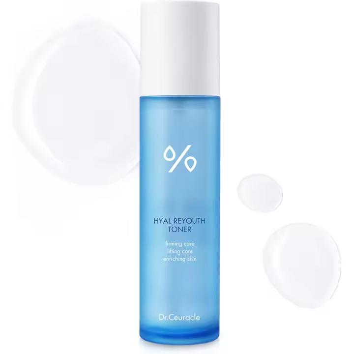 Hot Dr.Ceuracle Hyal Reyouth - Tónico hidratante profundo coreano para el cuidado de la piel con ácido hialurónico, niacinamida, pantenol, para pieles sensibles y secas - 1
