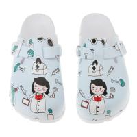 Zapatillas Médicas Antideslizantes Para Mujer EVA Laboratorio Doctora Enfermera Clogs Casual Playa Slippers De Trabajo - details 8