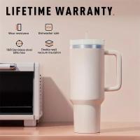 Taza de café con botella de agua de acero inoxidable aislada de 1200 ml para deportes - details 0