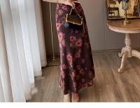 Vestido floral francés para mujer, nuevo diseño de verano, temperamento sin mangas, cintura alta adelgazante, falda larga de cola de pez - details 9