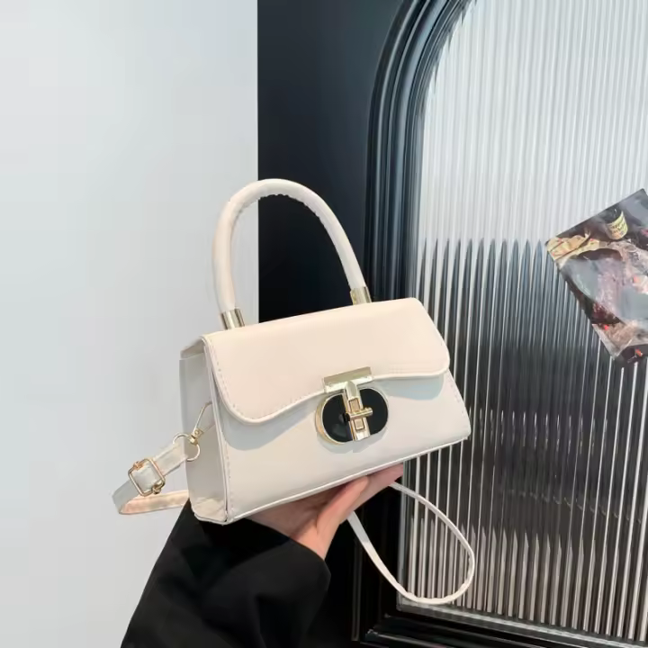 Bolso de Moda Casual Retro Pequeño Cuadrado Bolso de Hombro para Mujer 2025 - 1