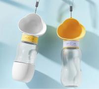 Taza de agua saliente para perro, botella de agua portátil, taza de acompañamiento para caminar, suministros de agua potable para mascotas, comedero para gatos, tazón para perros - details 8