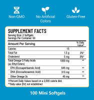 Cápsulas Suaves de Aceite de Pescado Suplemento de Alimentos para Almacenamiento de Datos SD - details 1