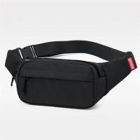 Cintura universal para hombres y mujeres Bolso cruzado de moda de color sólido - details 8
