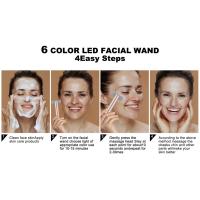 face led light therapy wand