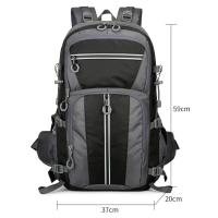 Mochila Trekking 50L Impermeable Multiusos - Para Senderismo, Emergencia, Escalada y Viajes |   Sistema Antidesgarro, Compartimento Portátil Seguro |   Mochila Táctica Outdoor Premium - details 0