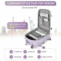Mochila para maleta de cabina Ryanair para mujer, equipo de mano impermeable con USB - details 63