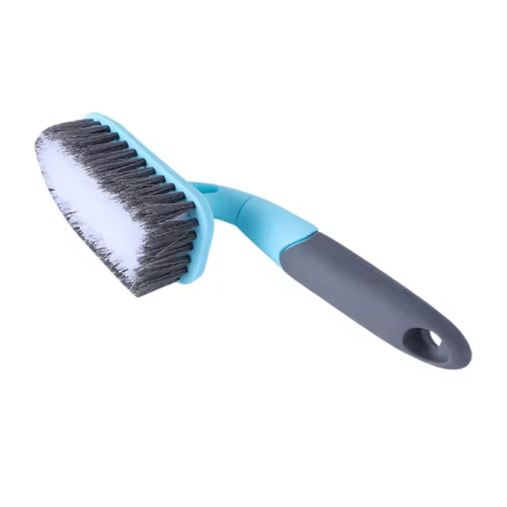 Cepillo de Baño Grande con Mango Largo Cepillo de Limpieza para Baldosas de Baño con Pelo Duro - 1
