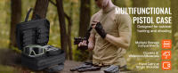 SucceBuy Range Bag para pistolas - Almacenamiento táctico de armas con bolsas y cargadores extraíbles, para caza al aire libre - details 0