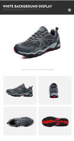 Zapatos de senderismo transpirables para hombre, zapatillas deportivas antideslizantes para escalada de montaña, calzado de entrenamiento al aire libre - details 11