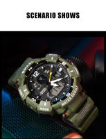 Reloj de pulsera deportivo para hombre Smael resistente al agua con función de alarma y fecha multifunción cuarzo dualtime - details 13