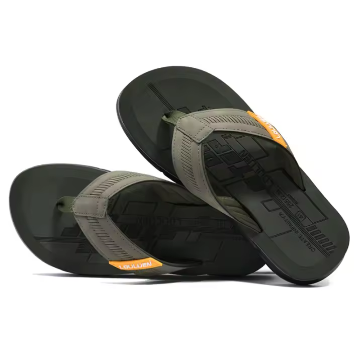 Sandalias casuales de verano, zapatillas geniales casuales para hombre al por mayor, versión coreana de zapatos de playa de moda. - 1