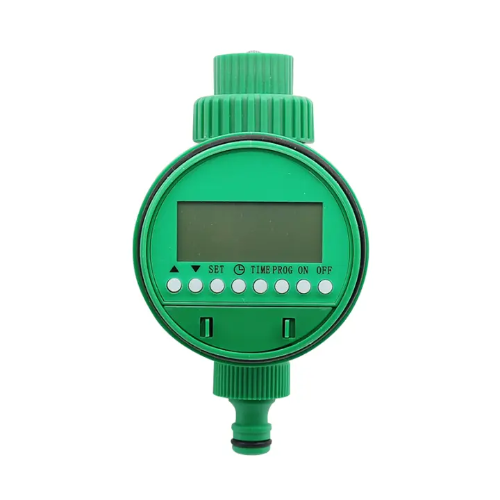 Pantalla LCD electrónica automática, válvula solenoide para el hogar, temporizador de agua, sistema de controlador de riego de plantas de jardín, 1 unidad - 1
