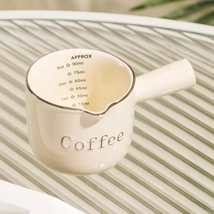 Taza de Espresso de Cerámica de Alta Calidad Accesorios de Café para el Hogar Regalo Perfecto - 1