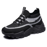 Zapatos de papá ligeros, transpirables, de punto tejido con suela suave para mujer, nueva moda de verano 2025 - details 6