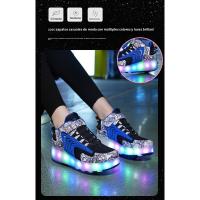 Zapatos de Ruedas Baozou Modelos Sencillos y Dobles Automáticos LED de Luz - details 33