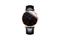 Reloj de hombre Fashion Blue Needle con correa de malla - details 27