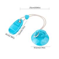 Zapatillas con ventosa para perros TPR, juguetes elásticos resistentes a mordeduras para mascotas, juguete para rechinar los dientes, pelota interactiva, juguete para masticar para perros, limpieza de dientes - details 0