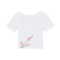 Parches bordados de flores de ciruelo DIY, apliques elegantes para planchar en ropa, parches de ropa Vintage exquisitos, costura - details 6