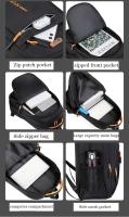 Mochila escolar juvenil de gran capacidad, mochila impermeable, mochilas para estudiantes universitarios - details 5
