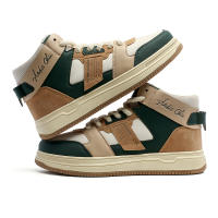 Zapatillas de deporte altas para exteriores para hombre, zapatos deportivos informales con cordones de malla, zapatillas de baloncesto transpirables para Niños Jóvenes - details 17