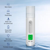 Vaporizador facial nano iónico - vaporizador facial portátil con carga rápida USB-C para spa en casa y cuidado de belleza de viaje - details 0