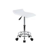KKTONER Taburete con Ruedas Giratorio Ajustable en Altura Negro - details 8