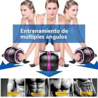 rodillo abdominales hombre mujer Deportes maquinas gimnasio para casa - details 5