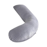 Almohada de maternidad minimalista en forma de J, desmontable, suave para la piel, almohada para dormir - details 3