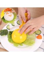 1pc-Rice Spoon,Non-stick DIY Rice Scoop Mold, Rice Ball Spoon, Half Round Rice Porridge Spoon, Kitchen Accessories - details 3