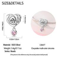 Dice que es de la serie Love Swing Sisters en joyería 100% plata de ley para mujer - details 6