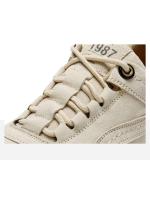Zapatillas de deporte de cuero para hombre, zapatos informales para caminar al aire libre, fondo suave para las cuatro estaciones - details 3